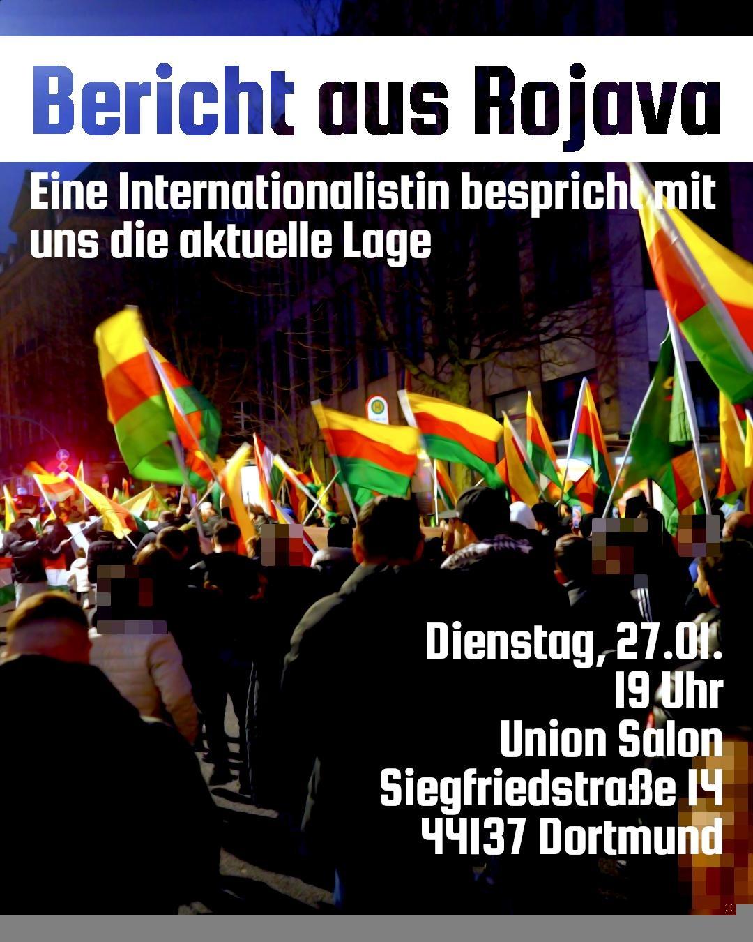Vortrag über Lage in Rojava